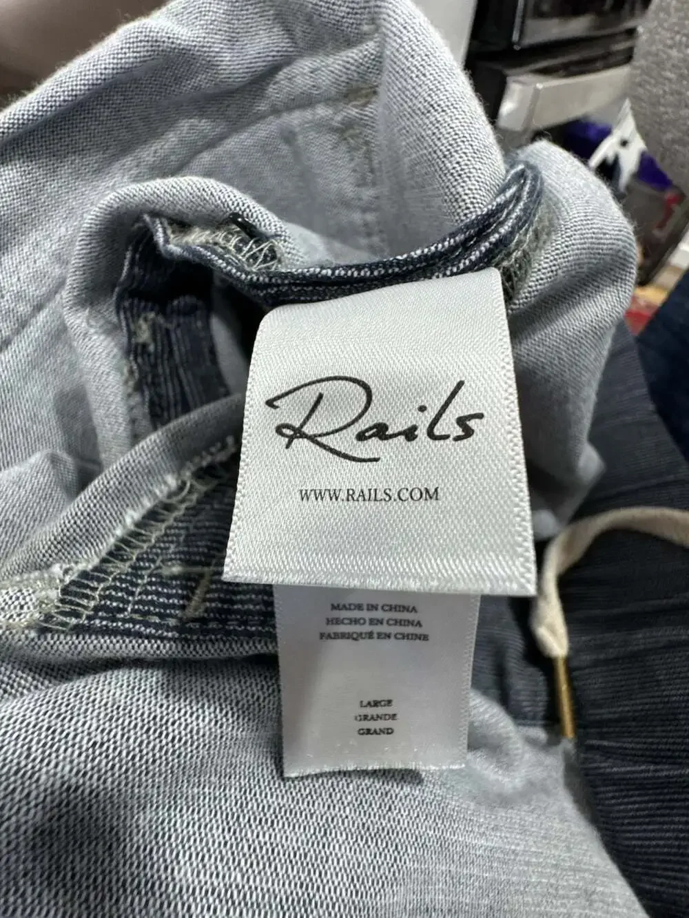 Rails Men's Gobi Railroad Stripe Drawstring Pants